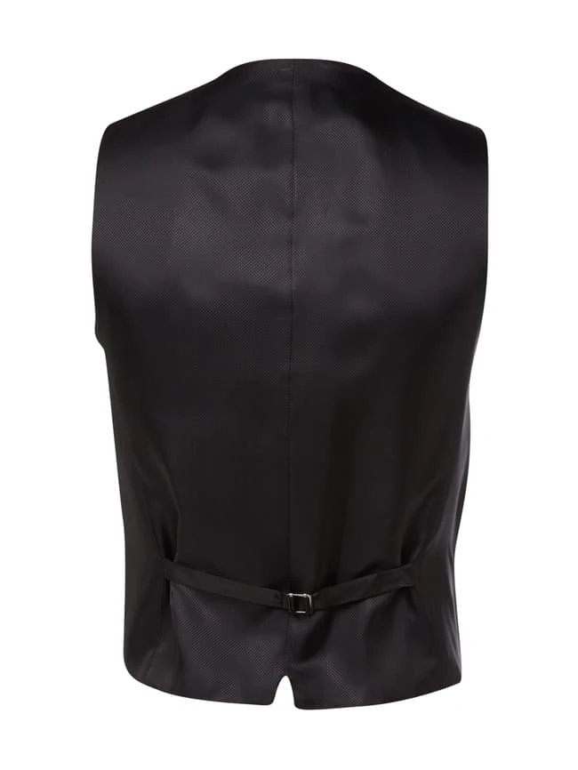 BOSS Weste Aus Schurwolle - Anthrazit 5 BOSS Weste Aus Schurwolle - Anthrazit – Bild 5