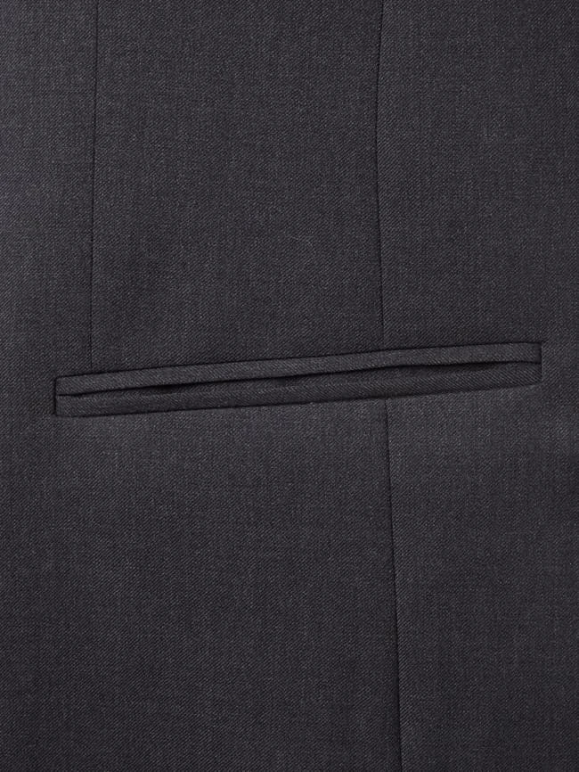 BOSS Weste Aus Schurwolle - Anthrazit 2 BOSS Weste Aus Schurwolle - Anthrazit – Bild 2