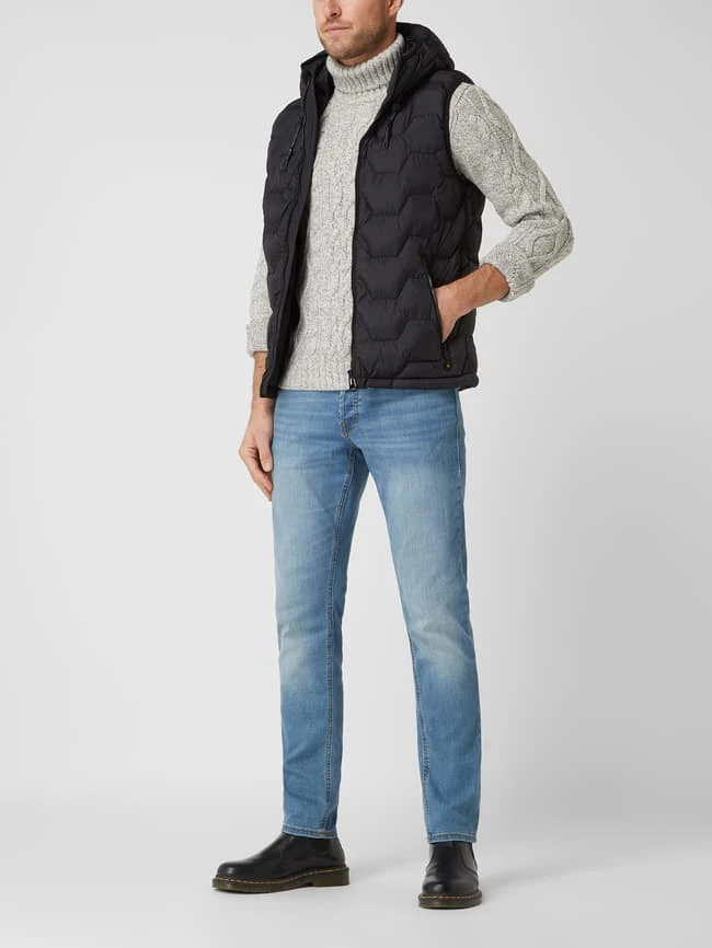 NO EXCESS Steppweste Mit Kapuze - Schwarz 1 NO EXCESS Steppweste Mit Kapuze - Schwarz