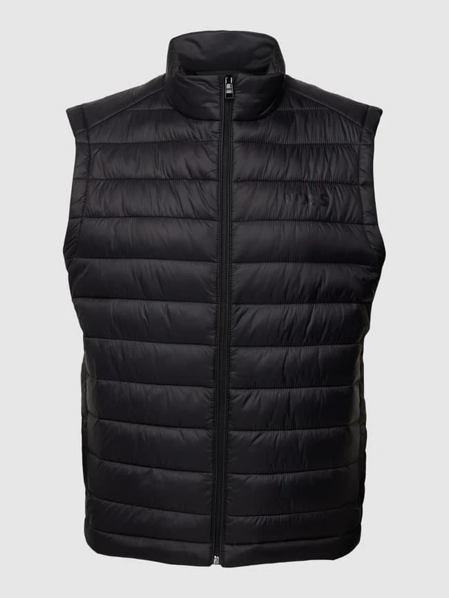 BOSS Steppweste Mit Label-Print Modell 'Calano' - Schwarz 2 BOSS Steppweste Mit Label-Print Modell 'Calano' - Schwarz – Bild 2