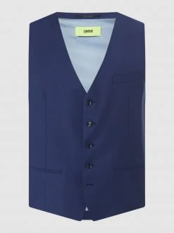 Cinque Weste Mit Schurwoll-Anteil Modell 'Cicastello' - Blau