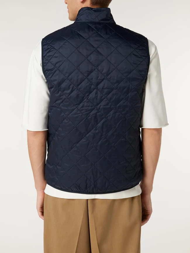 Barbour Steppweste Mit Label-Stitching Modell 'CHELSEA GILET' - Marineblau 5 Barbour Steppweste Mit Label-Stitching Modell 'CHELSEA GILET' - Marineblau – Bild 5