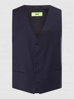 Cinque Weste Mit Schurwoll-Anteil Modell 'Cicastello' - Marineblau