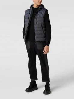 Brax Steppweste Mit Reißverschlusstaschen Modell 'LUC' - Blau