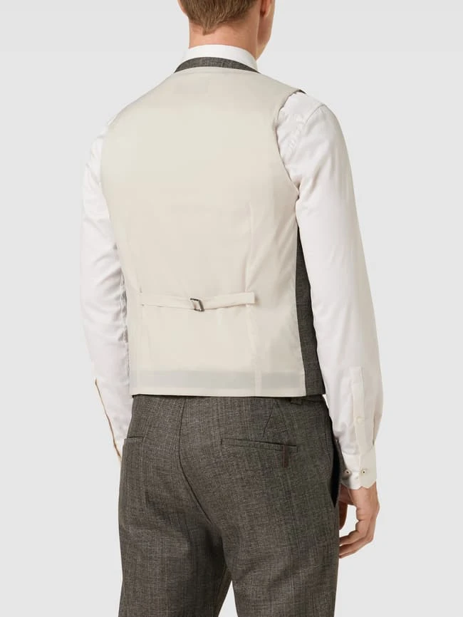 Cinque Weste Mit Paspeltaschen Modell 'Vitra' - Taupe 5 Cinque Weste Mit Paspeltaschen Modell 'Vitra' - Taupe – Bild 5