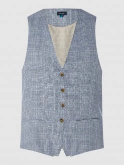 Pierre Cardin Weste Aus Schurwollmischung Modell 'Gab' - 'Futureflex' - Bleu