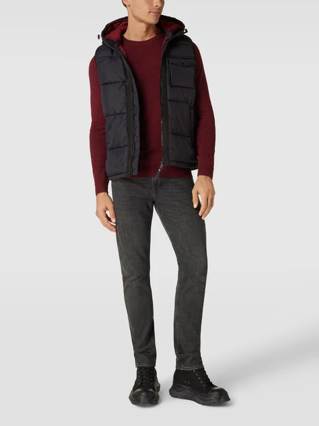 Scotch & Soda Steppweste Mit Kapuze Modell 'bodywarmer' - Schwarz 1 Scotch & Soda Steppweste Mit Kapuze Modell 'bodywarmer' - Schwarz
