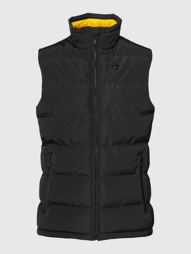 Wellensteyn Steppweste Mit Label-Applikation Modell 'SNOWDOME VEST' - Schwarz 2 Wellensteyn Steppweste Mit Label-Applikation Modell 'SNOWDOME VEST' - Schwarz – Bild 2