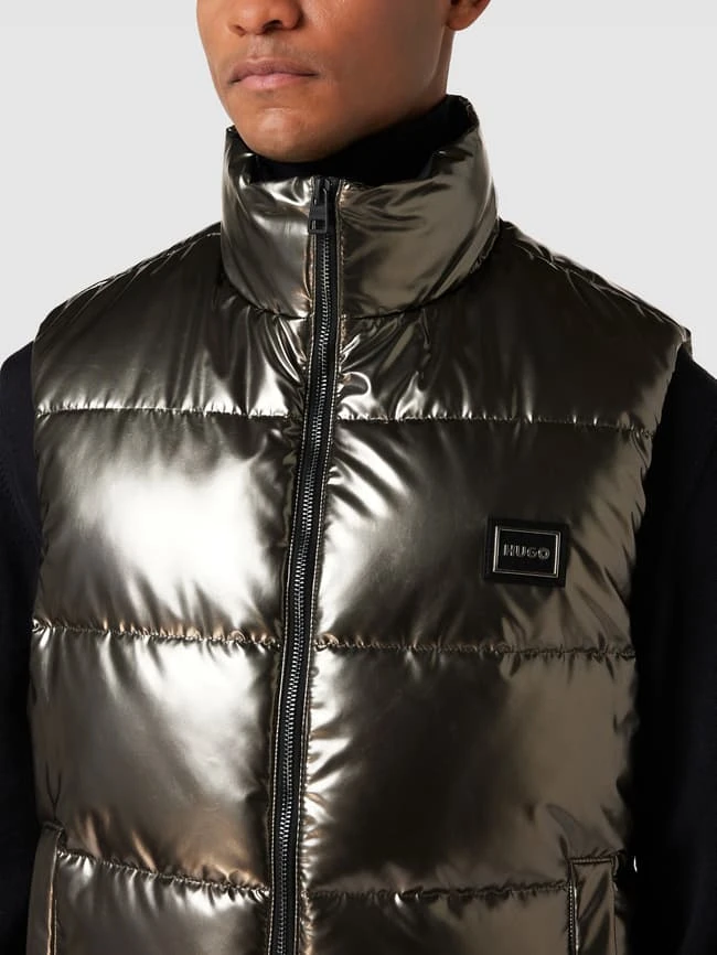 HUGO Outdoor-Weste In Metallic Modell 'Baltino' - Silber 3 HUGO Outdoor-Weste In Metallic Modell 'Baltino' - Silber – Bild 3