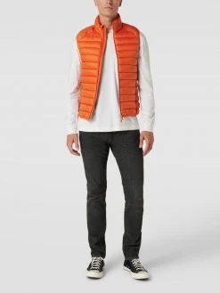 SAVE THE DUCK Steppweste Mit Logo-Detail Modell 'ADAM' - Orange