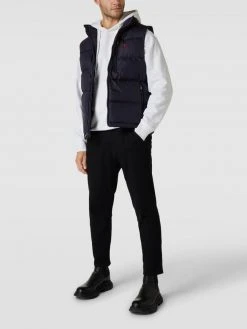 Tommy Hilfiger Shop 11 Polo Ralph Lauren Daunenweste Mit Stehkragen - Dunkelblau