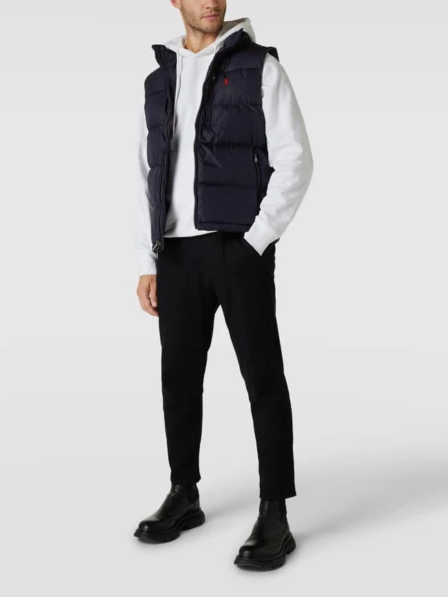 Polo Ralph Lauren Daunenweste Mit Stehkragen - Dunkelblau 1 Polo Ralph Lauren Daunenweste Mit Stehkragen - Dunkelblau