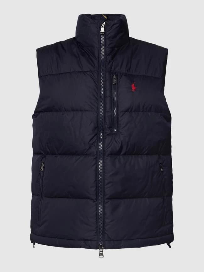 Polo Ralph Lauren Daunenweste Mit Stehkragen - Dunkelblau 2 Polo Ralph Lauren Daunenweste Mit Stehkragen - Dunkelblau – Bild 2