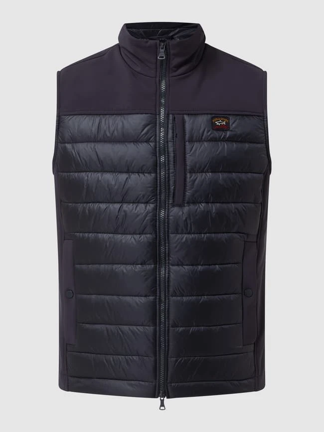 Paul & Shark Steppweste Mit Zweiwege-Reißverschluss - Marineblau 2 Paul & Shark Steppweste Mit Zweiwege-Reißverschluss - Marineblau – Bild 2