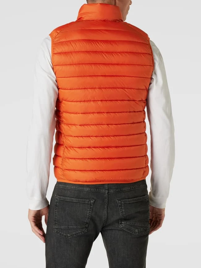 SAVE THE DUCK Steppweste Mit Logo-Detail Modell 'ADAM' - Orange 5 SAVE THE DUCK Steppweste Mit Logo-Detail Modell 'ADAM' - Orange – Bild 5