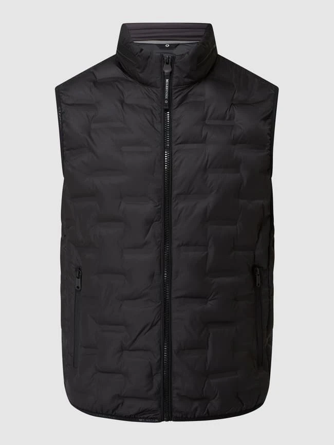 Milestone Steppweste Mit Wattierung Modell 'Malcolm' - Schwarz 2 Milestone Steppweste Mit Wattierung Modell 'Malcolm' - Schwarz – Bild 2