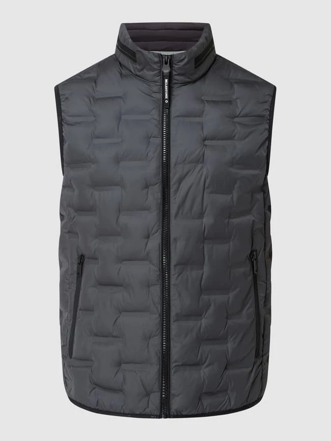 Milestone Steppweste Mit Wattierung Modell 'Malcolm' - Anthrazit 2 Milestone Steppweste Mit Wattierung Modell 'Malcolm' - Anthrazit – Bild 2