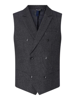 Antony Morato Slim Fit Weste Mit Stretch-Anteil - Royalblau