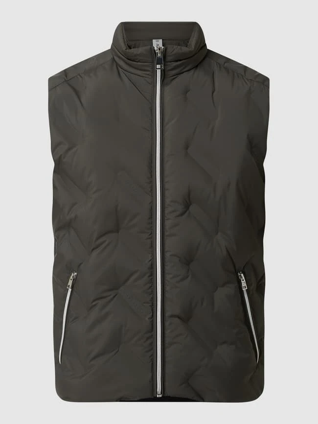 Baldessarini Steppweste Mit Reißverschluss Modell 'Santini' - Olivgrün 2 Baldessarini Steppweste Mit Reißverschluss Modell 'Santini' - Olivgrün – Bild 2