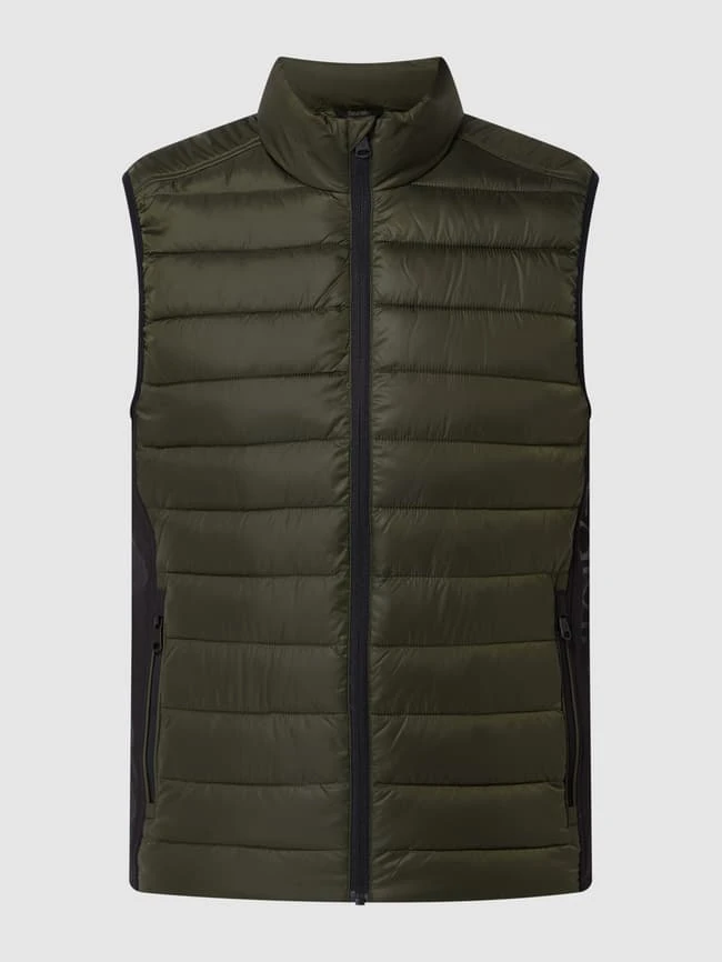 CK Calvin Klein Steppweste Mit Stehkragen - Olivgrün 2 CK Calvin Klein Steppweste Mit Stehkragen - Olivgrün – Bild 2