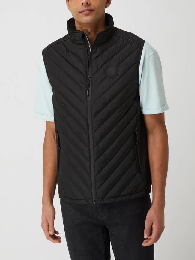 MCNEAL Steppweste Mit Reißverschlusstaschen - Schwarz 4 MCNEAL Steppweste Mit Reißverschlusstaschen - Schwarz – Bild 4