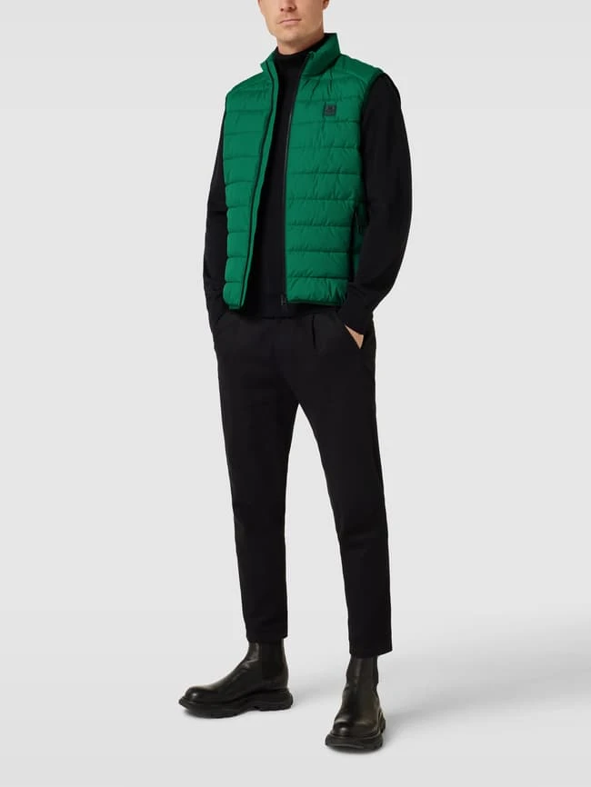 Marc O'Polo Regular Fit Steppweste Mit Stehkragen - Grün 1 Marc O'Polo Regular Fit Steppweste Mit Stehkragen - Grün