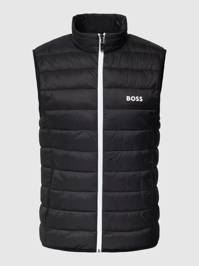 BOSS Athleisurewear Steppweste Mit Stehkragen Modell 'THOR' - Schwarz 2 BOSS Athleisurewear Steppweste Mit Stehkragen Modell 'THOR' - Schwarz – Bild 2