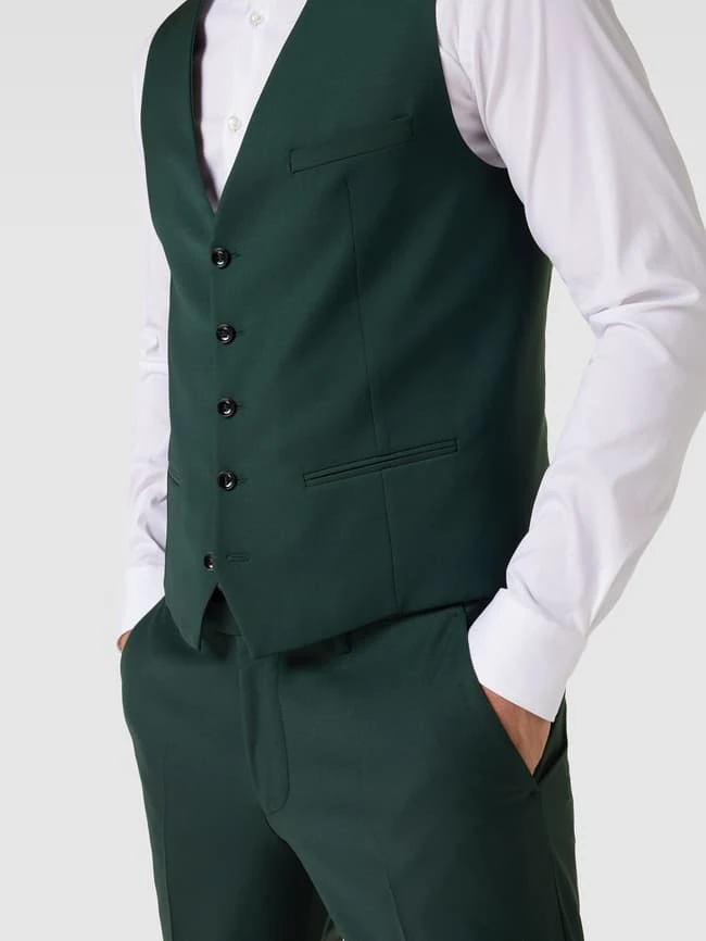 Cinque Weste Mit V-Ausschnitt Modell 'CiMonopoli' - Grün 3 Cinque Weste Mit V-Ausschnitt Modell 'CiMonopoli' - Grün – Bild 3