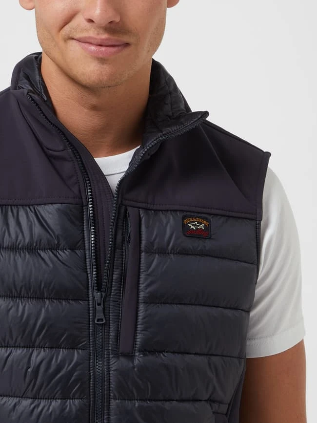 Paul & Shark Steppweste Mit Zweiwege-Reißverschluss - Marineblau 3 Paul & Shark Steppweste Mit Zweiwege-Reißverschluss - Marineblau – Bild 3