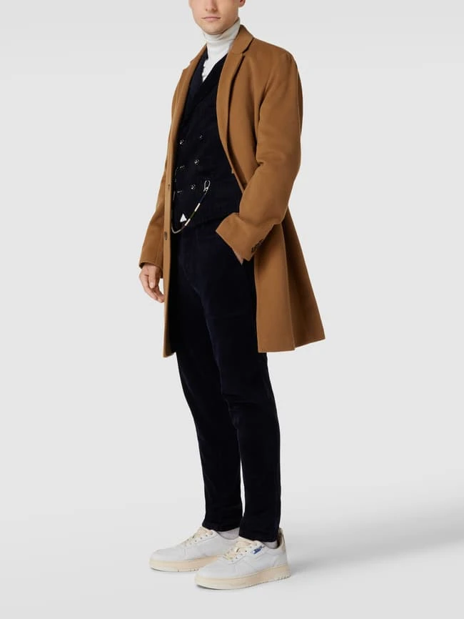 CG - Club Of Gents Weste Aus Cord Modell 'Mathew' - Marineblau 1 CG - Club Of Gents Weste Aus Cord Modell 'Mathew' - Marineblau