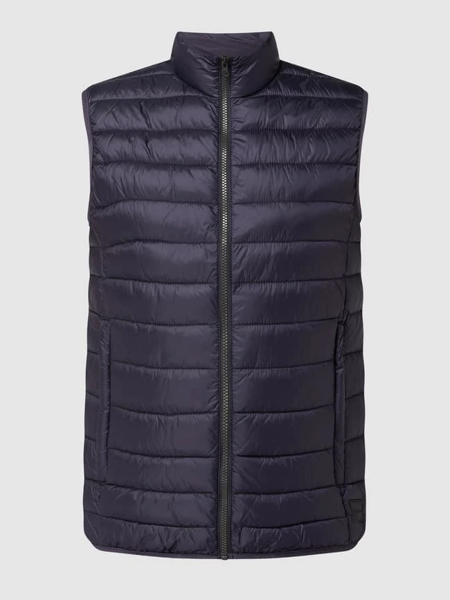 Calamar Light-Steppweste Mit Stehkragen - Wasserabweisend - Marineblau 2 Calamar Light-Steppweste Mit Stehkragen - Wasserabweisend - Marineblau – Bild 2