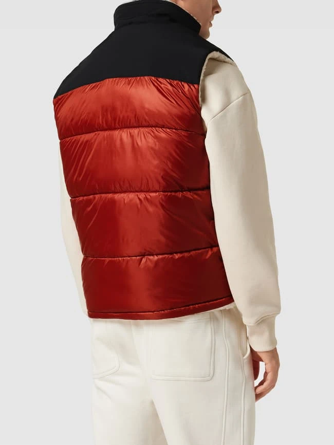 MCNEAL Wendeweste Mit Label-Print - Rostrot 5 MCNEAL Wendeweste Mit Label-Print - Rostrot – Bild 5