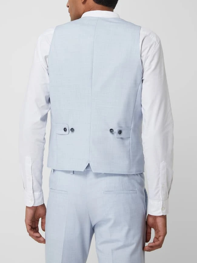 Pierre Cardin Weste Mit Stretch-Anteil Modell 'Gab' - 'Futureflex' - Hellblau 5 Pierre Cardin Weste Mit Stretch-Anteil Modell 'Gab' - 'Futureflex' - Hellblau – Bild 5