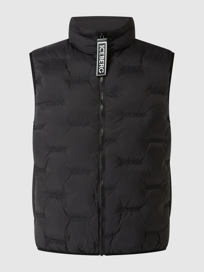 Iceberg Steppweste Mit Logo-Muster - Schwarz 2 Iceberg Steppweste Mit Logo-Muster - Schwarz – Bild 2