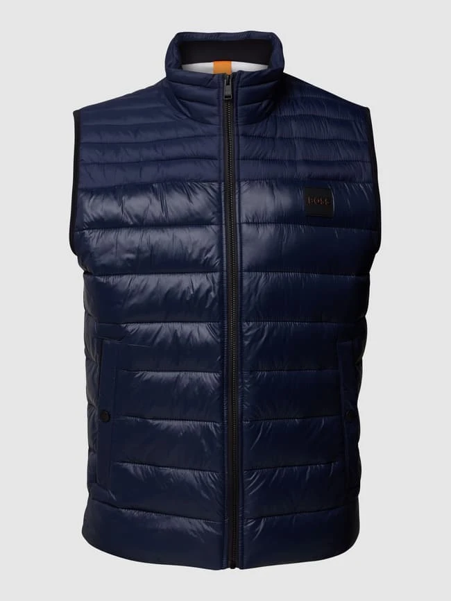 BOSS Casualwear Steppweste Mit Label-Patch Modell 'Odeno' - Marineblau 2 BOSS Casualwear Steppweste Mit Label-Patch Modell 'Odeno' - Marineblau – Bild 2