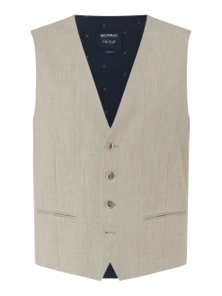 MCNEAL Weste Mit Allover-Muster - Beige