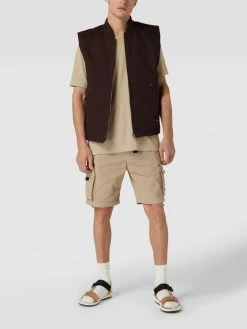 REVIEW Weste Mit Reißverschluss - Dunkelbraun