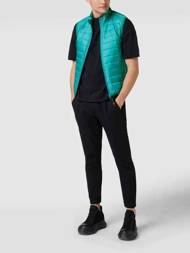 Aspesi Steppweste Mit Zweiwege-Reißverschluss - Hellblau 1 Aspesi Steppweste Mit Zweiwege-Reißverschluss - Hellblau