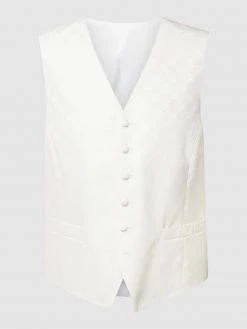 JOOP! Collection Weste Mit Allover-Muster - Beige