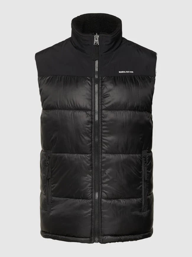 MCNEAL Wendeweste Mit Label-Print - Schwarz 2 MCNEAL Wendeweste Mit Label-Print - Schwarz – Bild 2