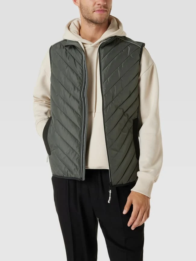 MCNEAL Steppweste Mit Reflektorstreifen - Dunkelgrau 4 MCNEAL Steppweste Mit Reflektorstreifen - Dunkelgrau – Bild 4