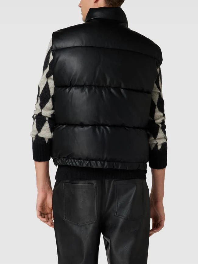 REVIEW Weste Mit Seitlichen Eingrifftaschen - Schwarz 5 REVIEW Weste Mit Seitlichen Eingrifftaschen - Schwarz – Bild 5