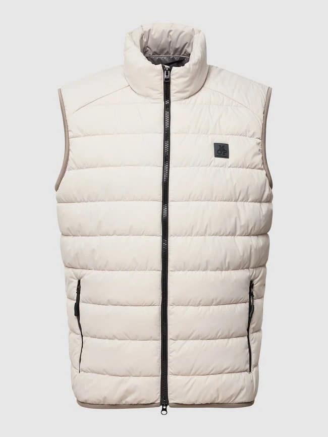 Marc O'Polo Regular Fit Steppweste Mit Label-Patch - Offwhite 2 Marc O'Polo Regular Fit Steppweste Mit Label-Patch - Offwhite – Bild 2