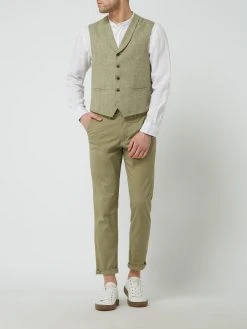 CG - Club Of Gents Weste Aus Baumwolle Modell 'Paddy' - Grün