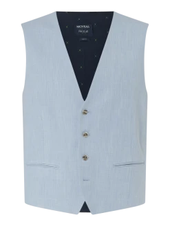 MCNEAL Weste Mit Allover-Muster - Hellblau