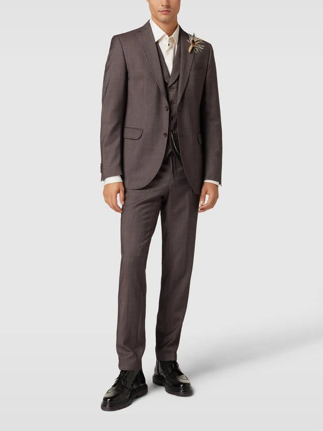 CG - Club Of Gents Weste Mit Leistentaschen Modell 'Paddy' - Rot 1 CG - Club Of Gents Weste Mit Leistentaschen Modell 'Paddy' - Rot