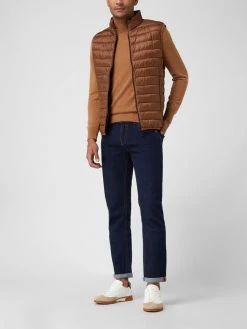 Calamar Light-Steppweste Mit Stehkragen - Wasserabweisend - Mittelbraun