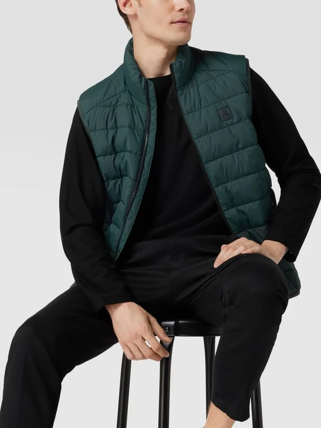 Marc O'Polo Regular Fit Steppweste Mit Label-Patch - Bottle 3 Marc O'Polo Regular Fit Steppweste Mit Label-Patch - Bottle – Bild 3