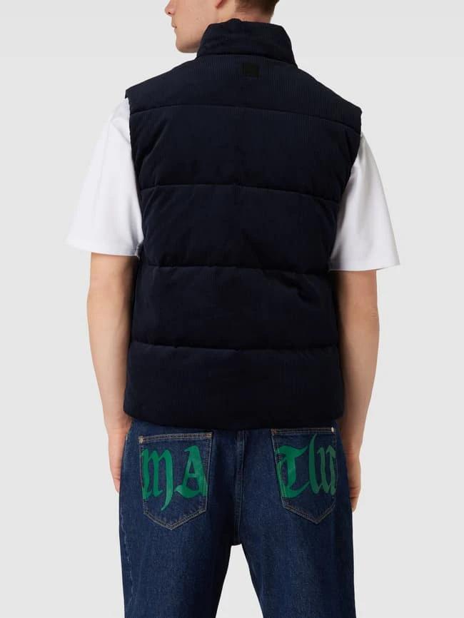 Marc O'Polo Denim Steppweste Aus Cord Modell 'Corduroy Outdoor Vest' - Marineblau 5 Marc O'Polo Denim Steppweste Aus Cord Modell 'Corduroy Outdoor Vest' - Marineblau – Bild 5