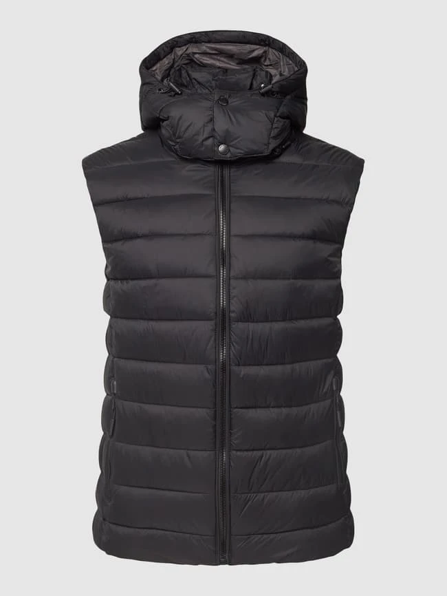 Superdry Steppweste Mit Abnehmbarer Kapuze - Schwarz 2 Superdry Steppweste Mit Abnehmbarer Kapuze - Schwarz – Bild 2